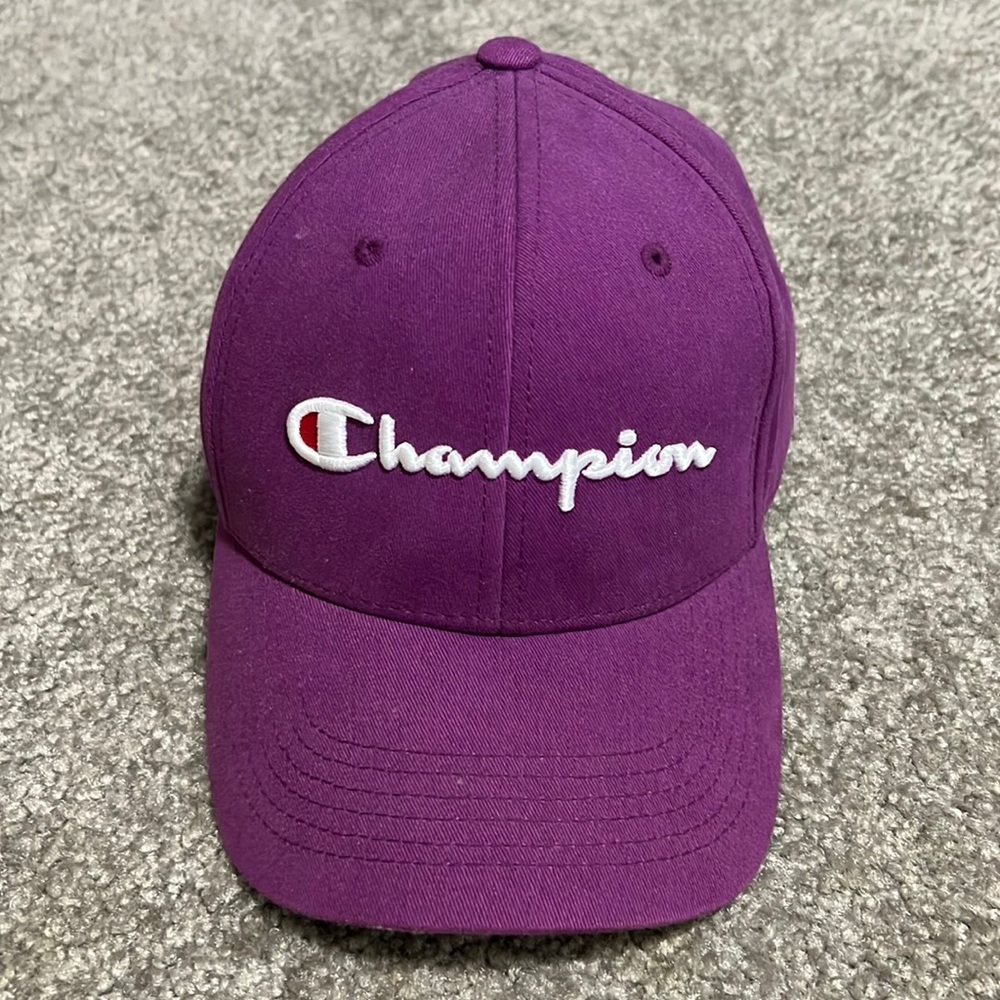 Purple champion hat